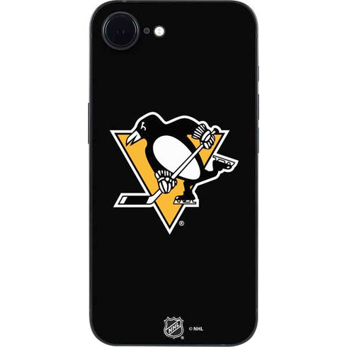 NHL Pittsburgh Penguins Solid Background iPhone 16e Skin